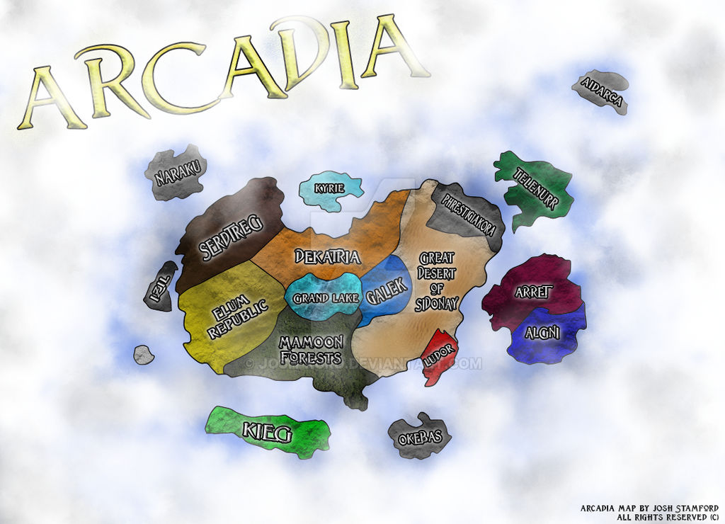 Arcadia - Map by Josh-Kuro on DeviantArt