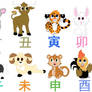 Chinese Zodiac all together