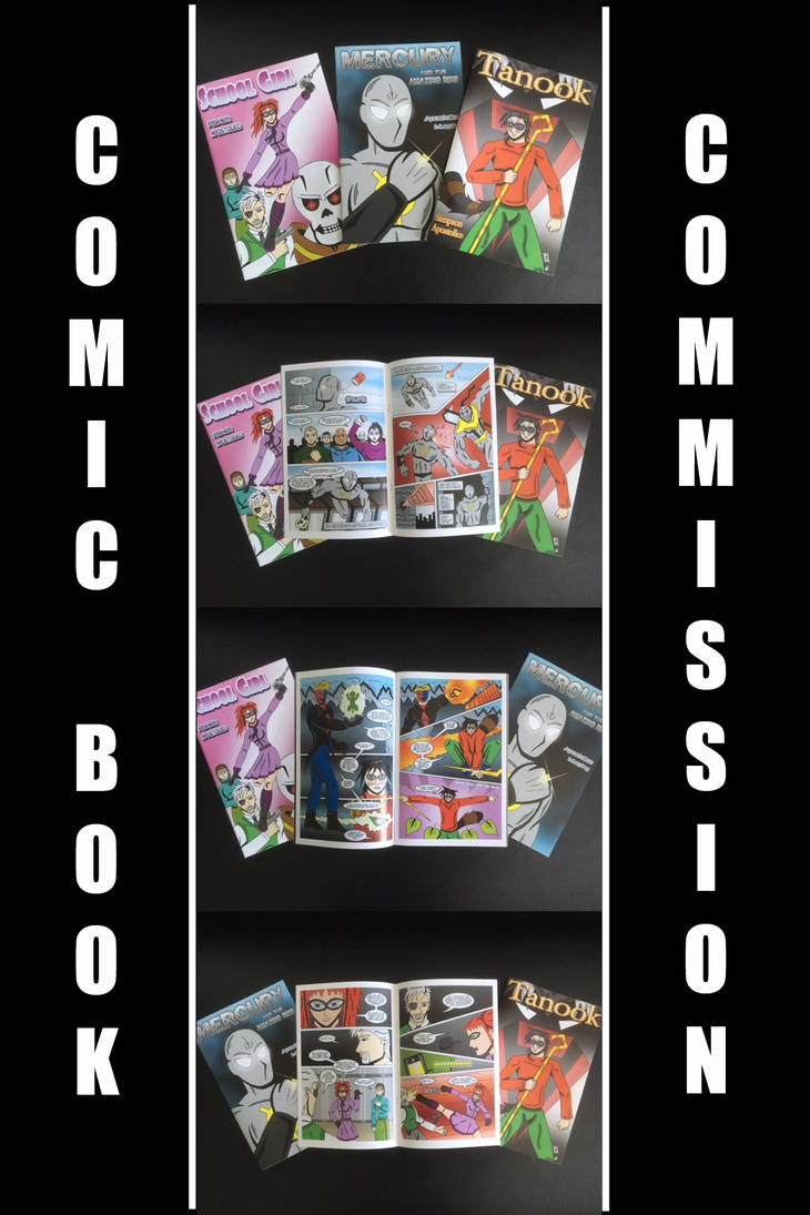 Comic Book Commissions by mja42x on DeviantArt