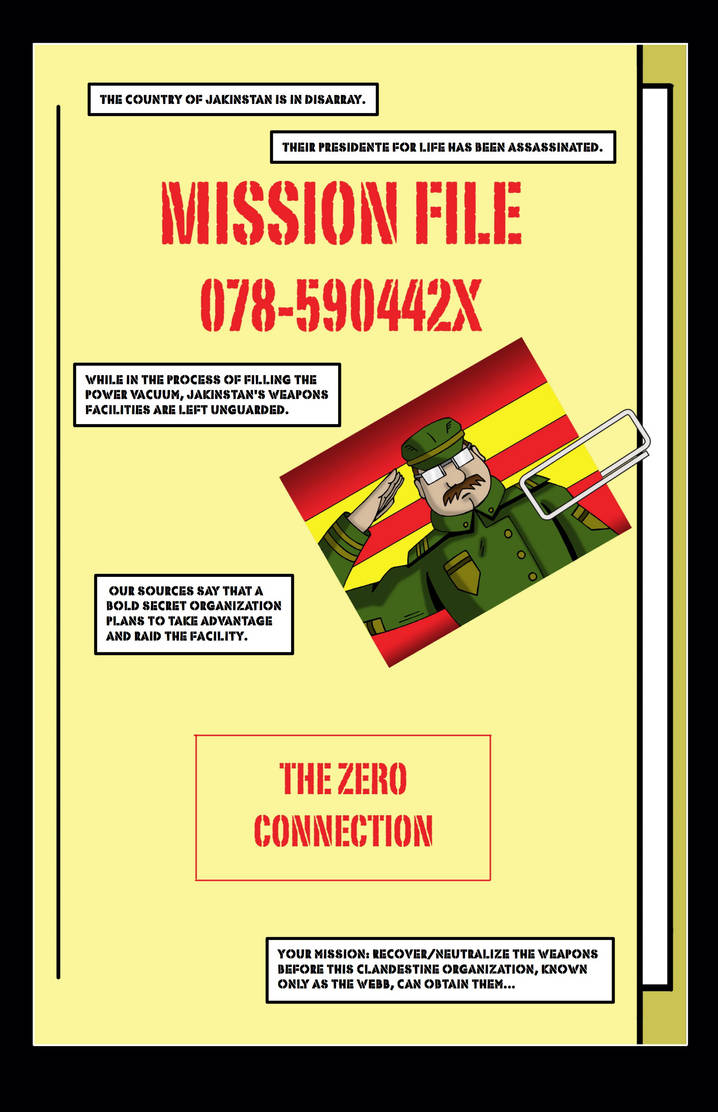 Mission Files Page 1 by mja42x on DeviantArt