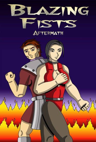 Blazing Fists Aftermath Cover