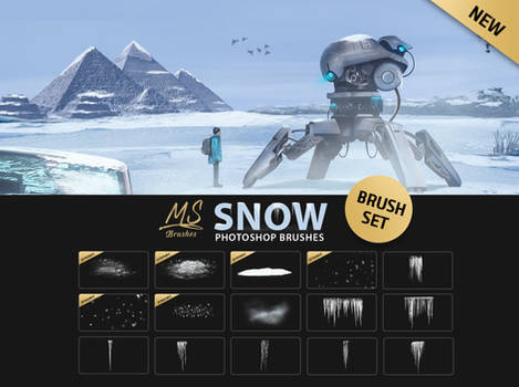 Snow Brushes For Photoshop