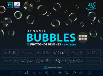 Water Bubbles Photoshop Brushes