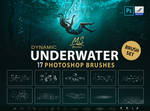 Underwater Photoshop Brushes by mohamedsaberartist