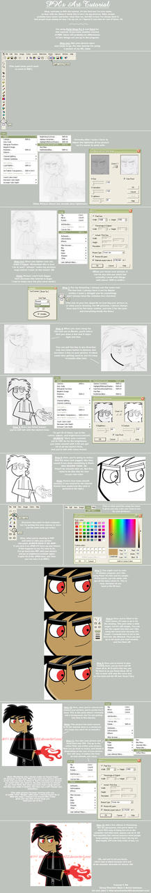 PH's Art Tutorial ::. by Phantomfan422 on DeviantArt