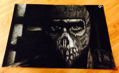 Charcoal Drawing [ Call of Duty: Ghosts ]