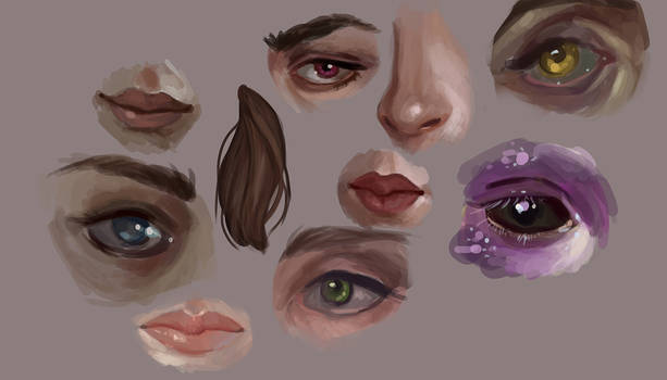 Explore the Best Facialfeaturesstudy Art | DeviantArt