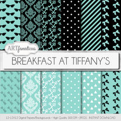 Digital Paper - Breakfast At Tiffany's