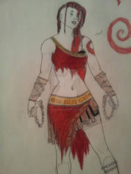 She Kratos costume concept