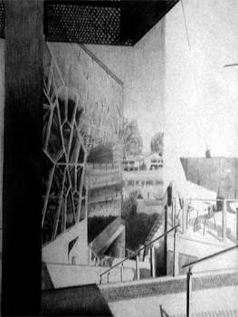 Federation Square Penciled