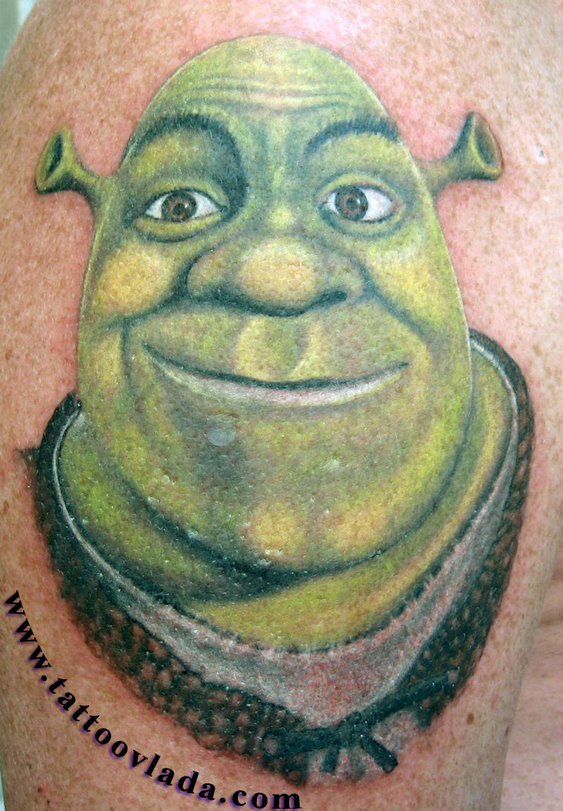 cartoon shrek