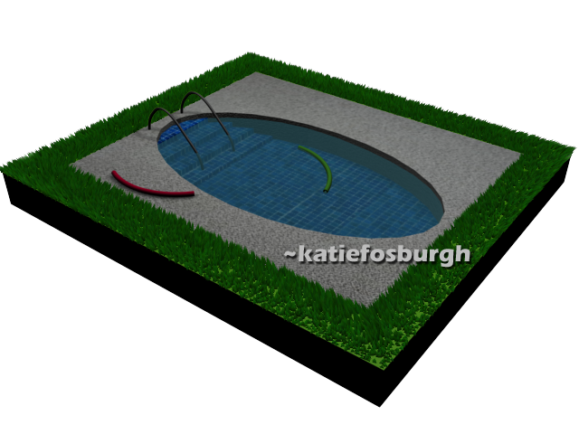 3D Pool Scene