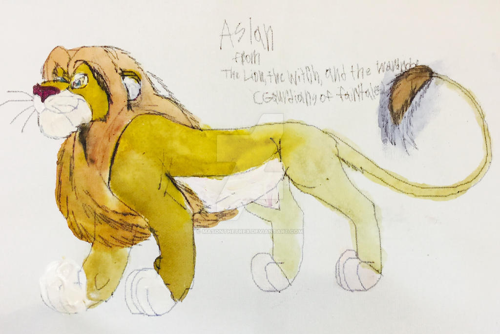 The death of Aslan by AlvesJoao on DeviantArt
