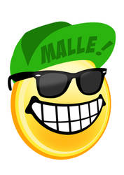 The Malle Smiley Shirt Design