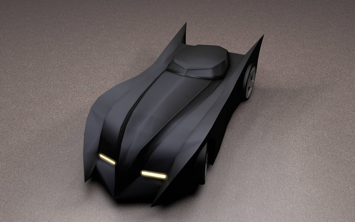 Batmobile Polycount Low Poly Batmobile by Yowan2008 on DeviantArt