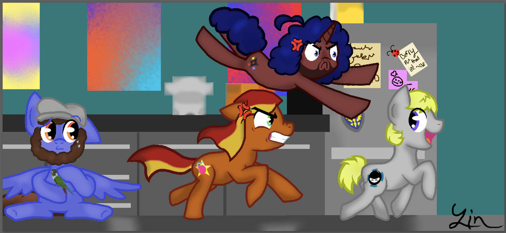 Mlp Red Rage Pony of Rage by Yin-Ink on DeviantArt