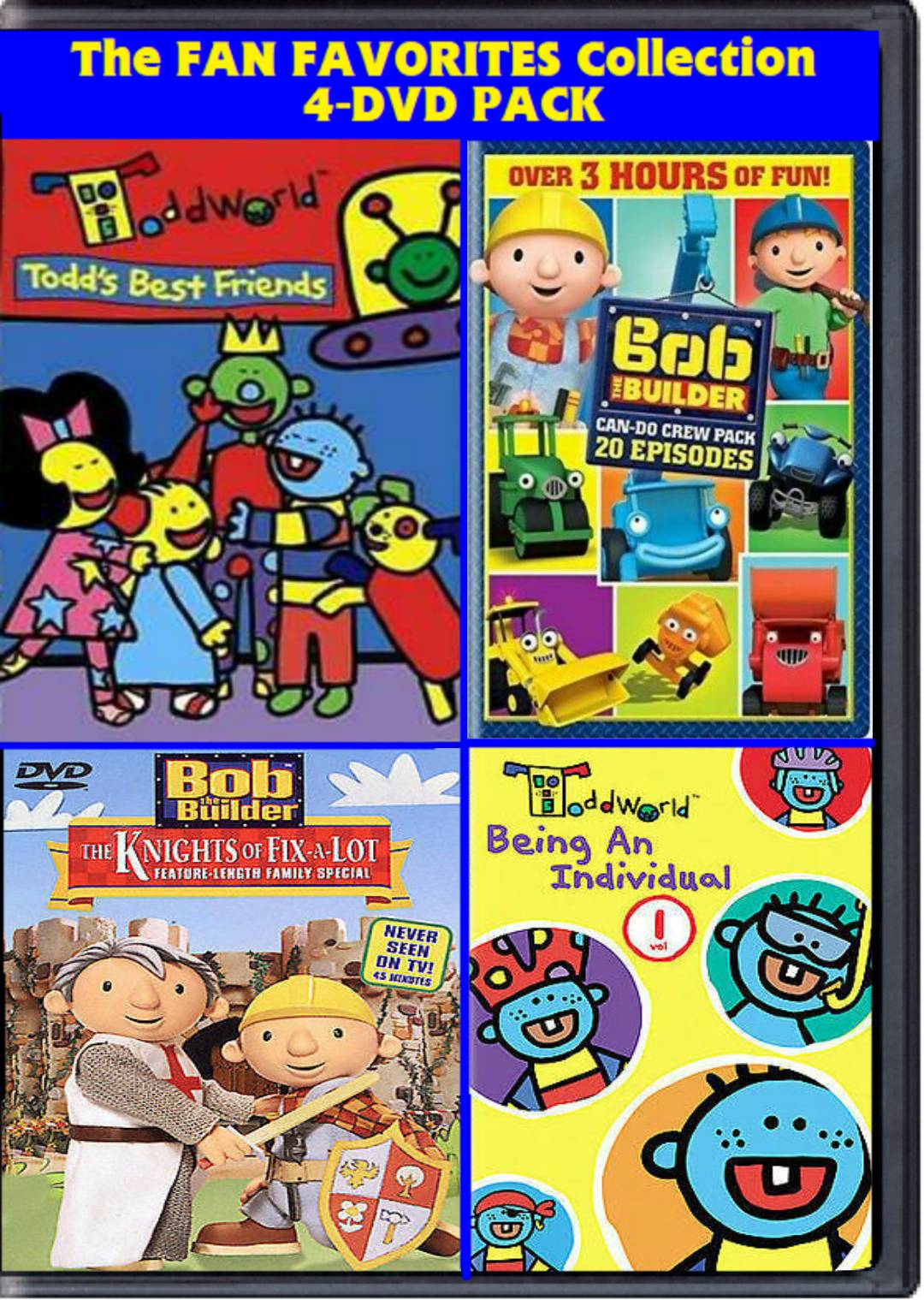 The Fan Favorites 4 DVD Pack Volume 2 by weilenmoose on DeviantArt