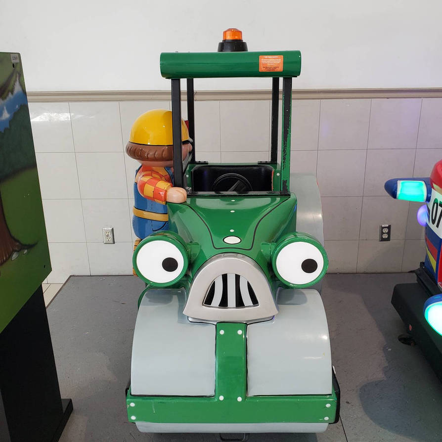 Roley Kidde Ride Repainted JR Bob the Builder Roley Kiddie Ride by weilenmoose on DeviantArt