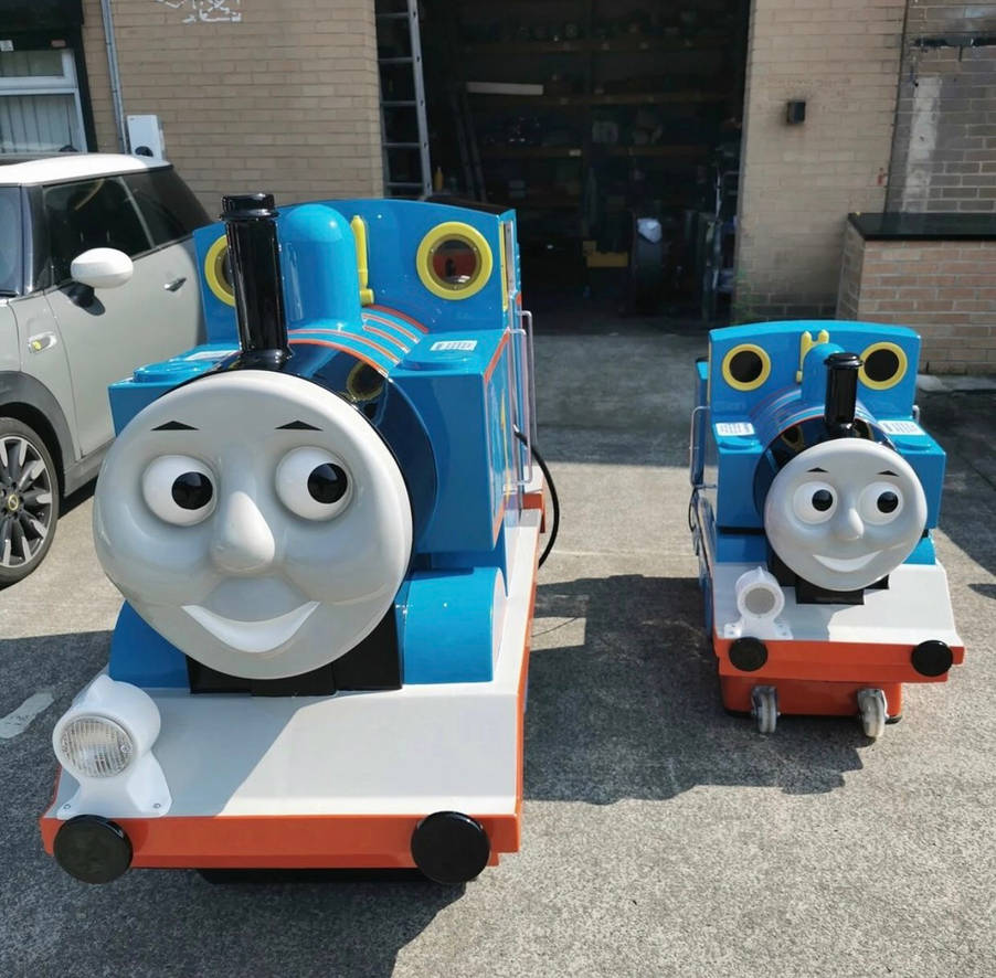 2 Different RG Mitchell Thomas Kiddie Rides by weilenmoose on DeviantArt