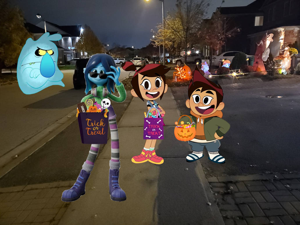 Ruby Scratch Ruby, Molly, Darryl and Scratch Trick or Treating by weilenmoose on ...