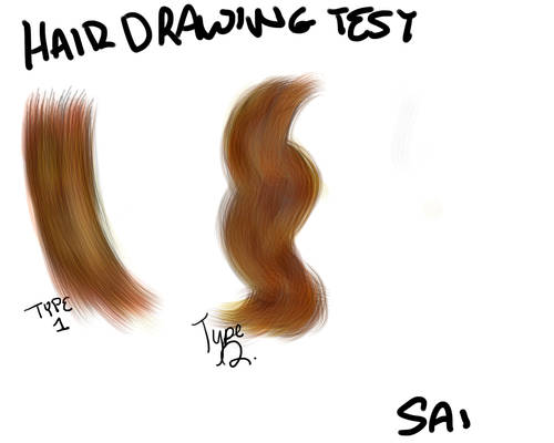 Hair Drawing Test in Sai