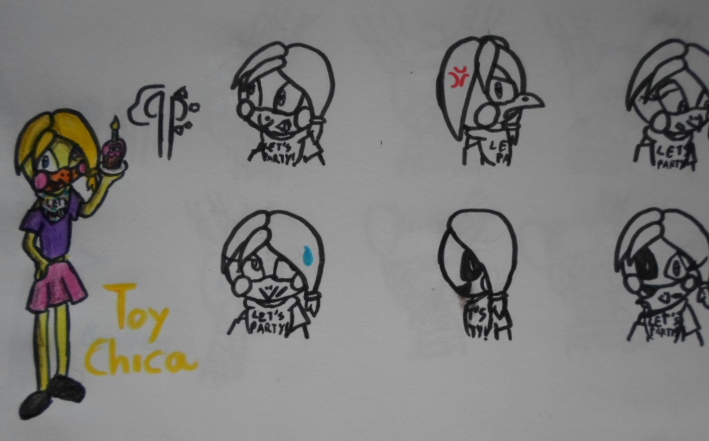 Toy Chica by PaintFan32 on DeviantArt