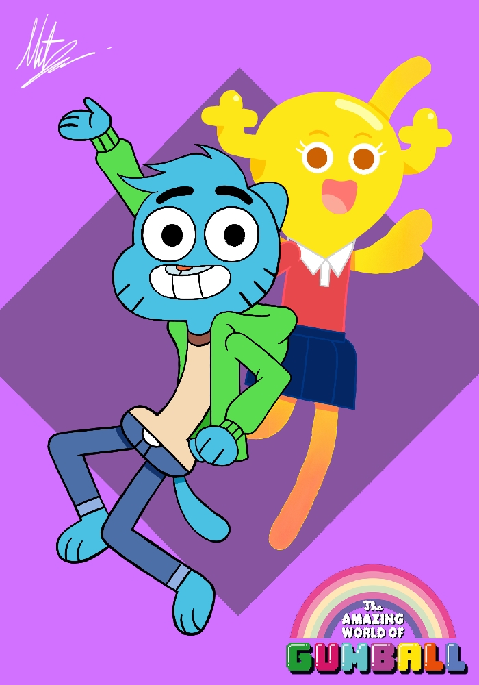 Gumball and Penny (Teen) by RadiumIven on DeviantArt