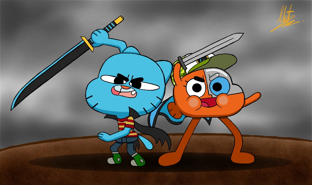 Gumball Darwin Transparent by MatthewsRENDERS4477 on DeviantArt