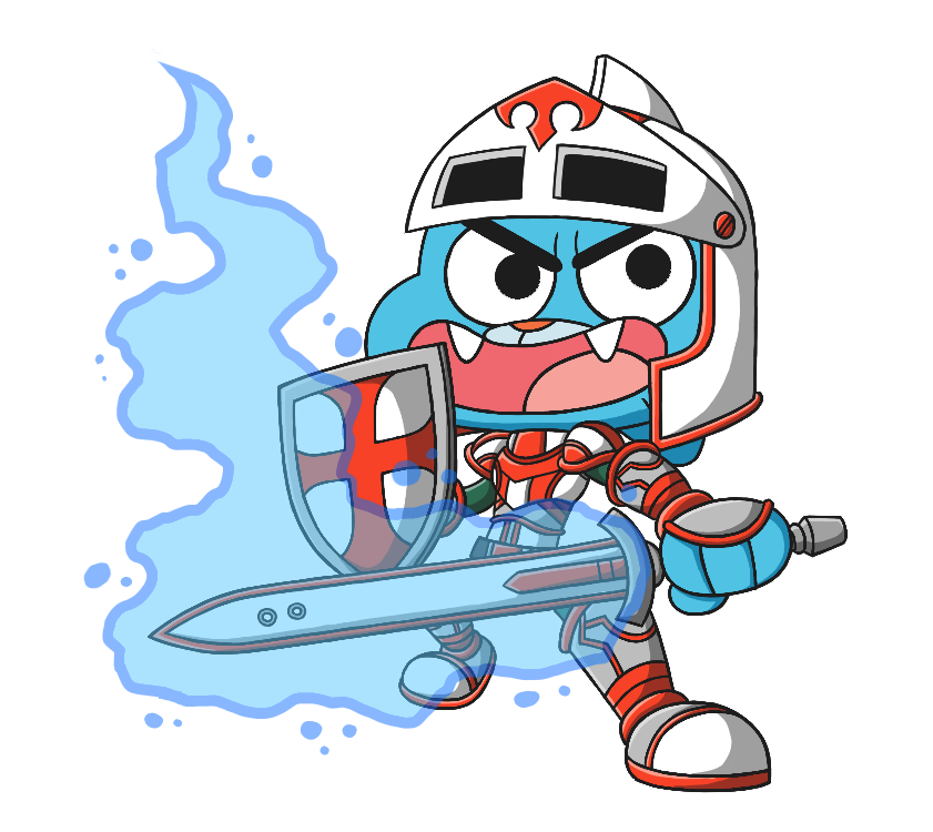 TAFoG: Gumball the Crusader by RadiumIven on DeviantArt