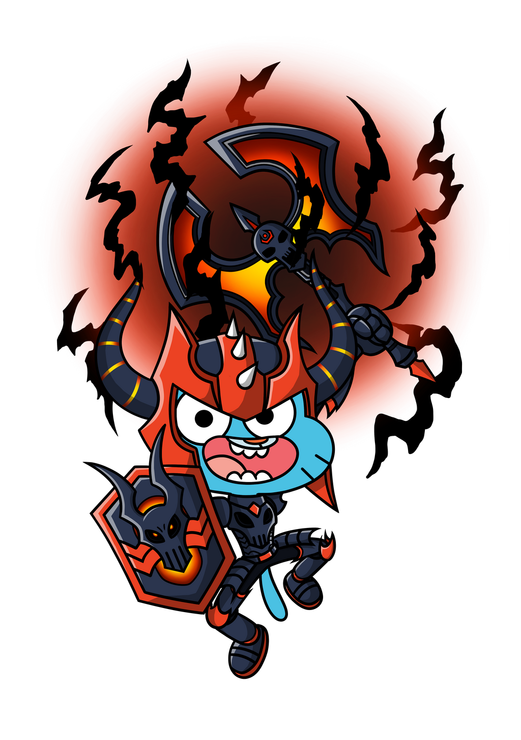 TAFoG: Gumball The Dark Knight by RadiumIven on DeviantArt