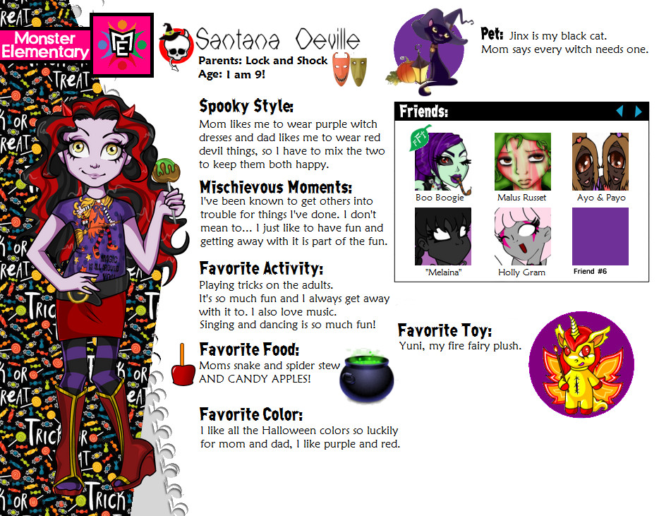 ME: Santana Deville by GothicKitta