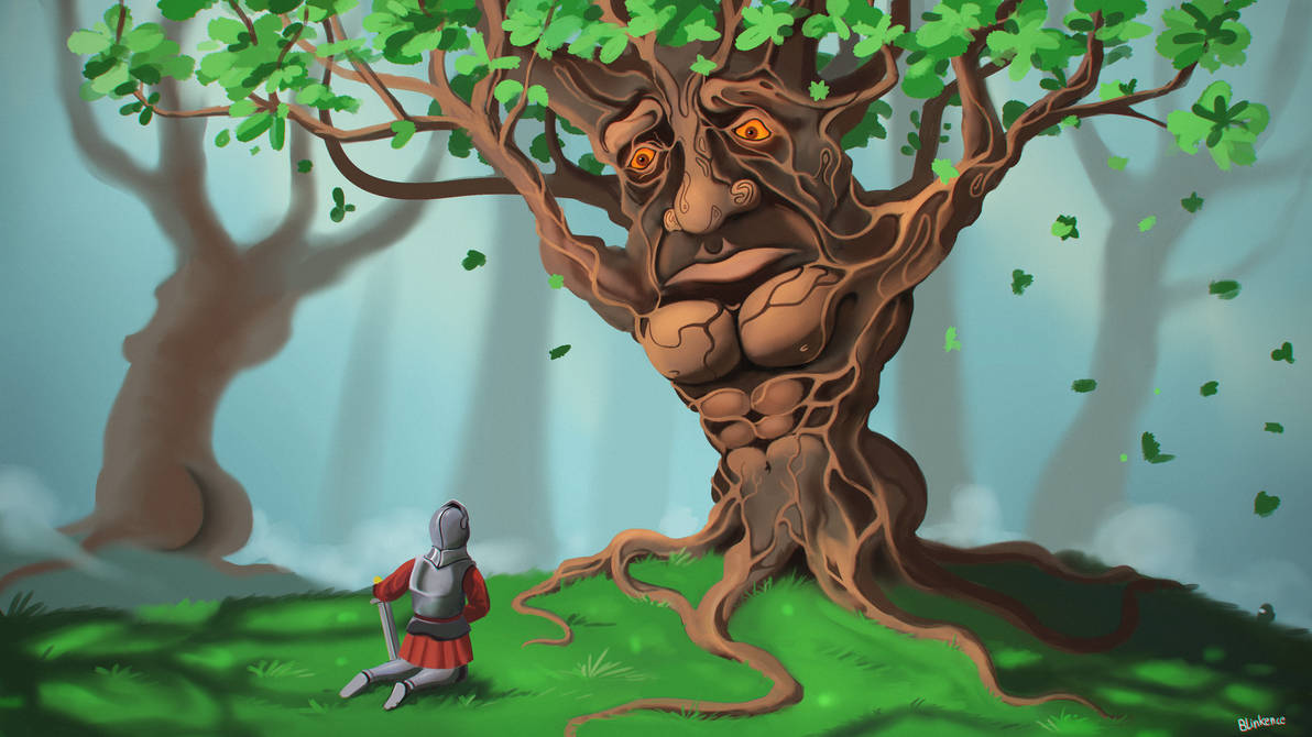 WISE MYSTICAL TREE - PROCESS VIDEO by Blinkence on DeviantArt