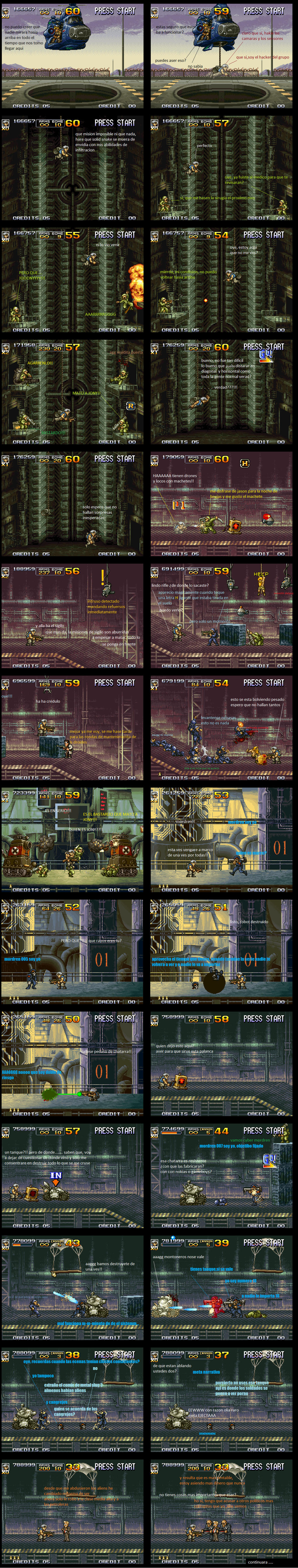 Metal Slug 4 mission 6 parte 1