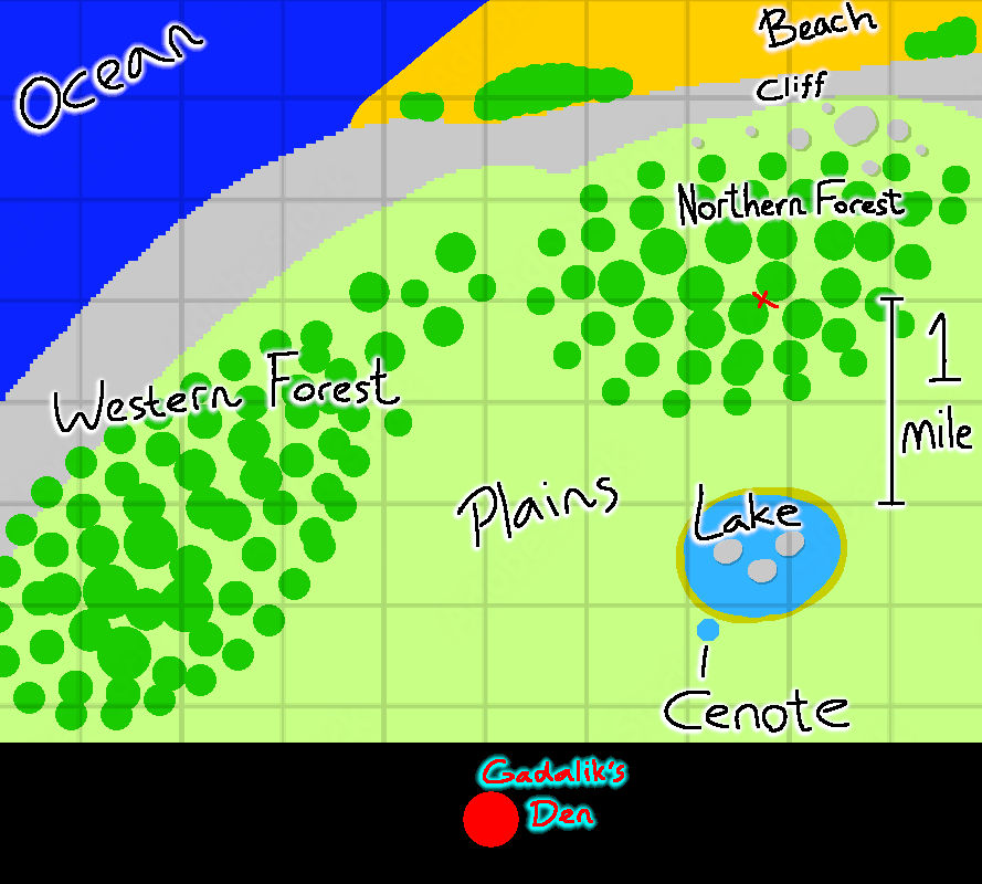 Forest Locations - Main Map - Gradient Gallantry by GradientGallantry ...