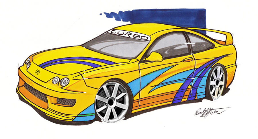 Acura Integra by paulodesign on DeviantArt