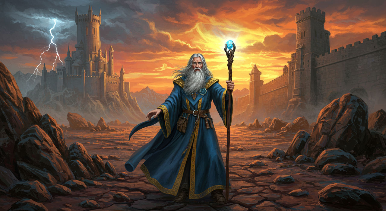 Wizard Robe Avatar Wizard in blue robe by ThomasBarclay on DeviantArt