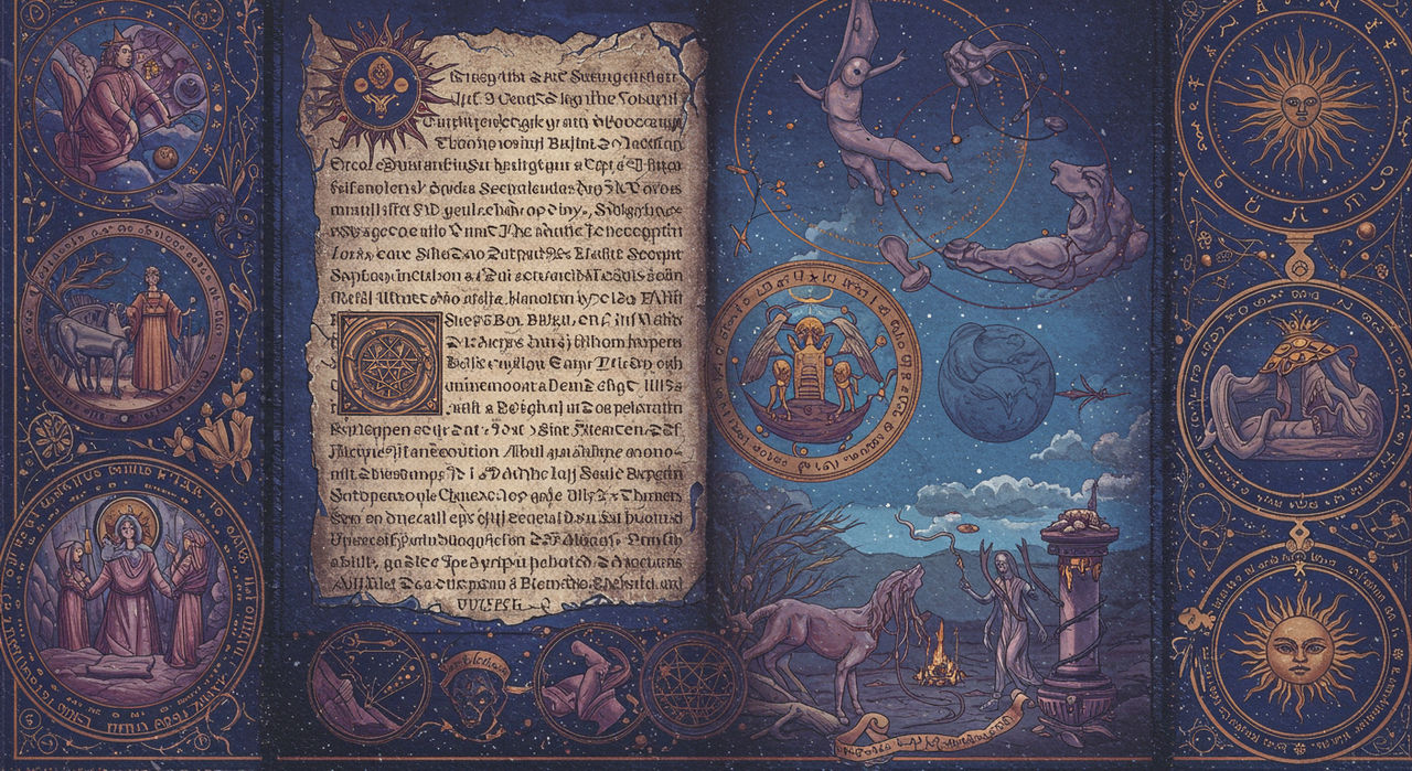 Ancient Occult Painting by ThomasBarclay on DeviantArt