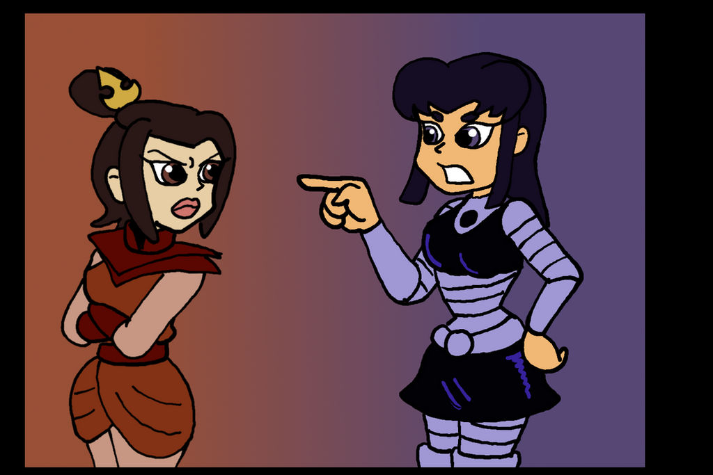 June Damsel vs Damsel: Azula vs Blackfire by TMason