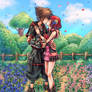 Sora and Kairi - Kiss