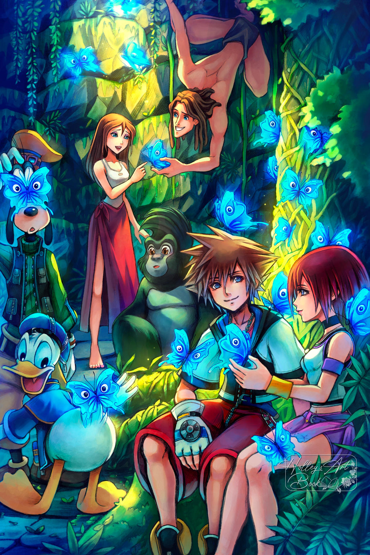 Two Worlds One Family by HolleysArt on DeviantArt