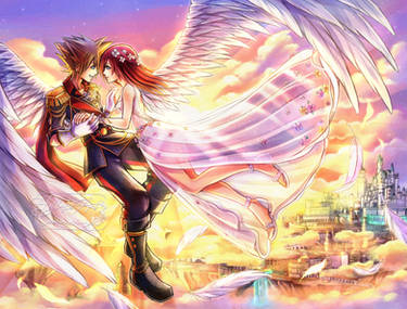 The Sky King - Sora and Kairi