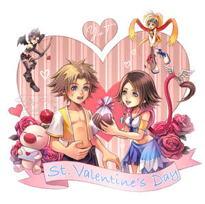 Valentines Day Tidus and Yuna