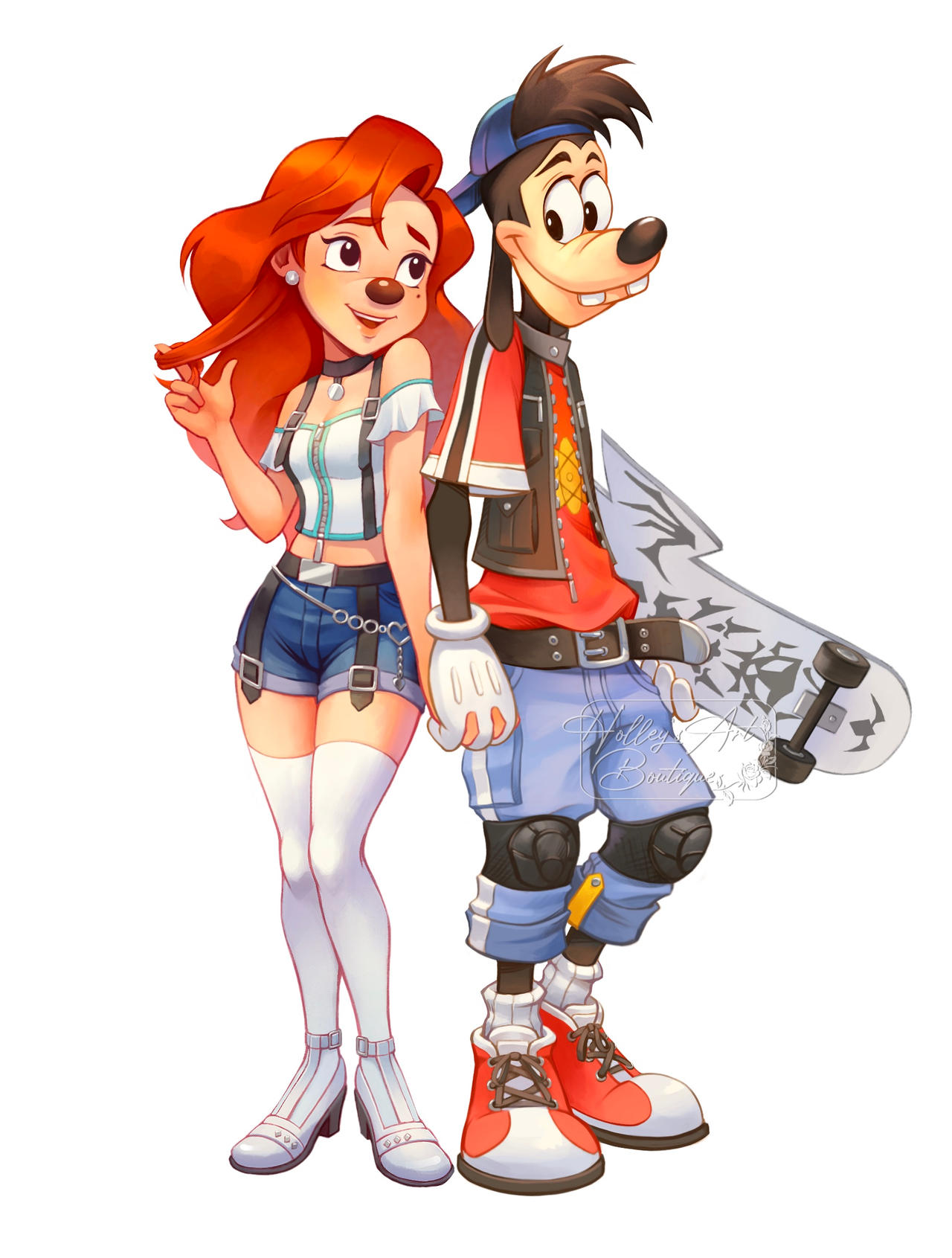 Max and Roxanne by HolleysArt on DeviantArt