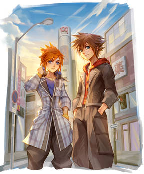 Sora and Neku