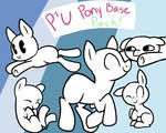 p2u pony base pack by bishopony