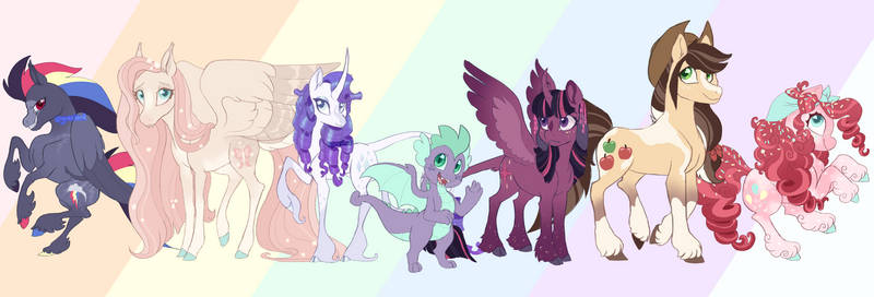 [sugarverse] Mane 6