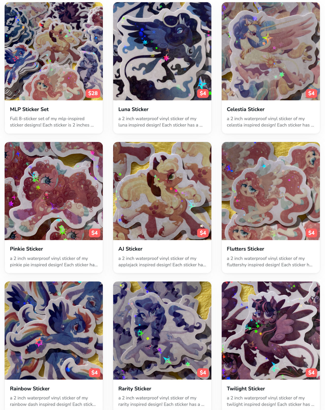 Sticky Sticker Deviantart stickers now available! by bishopony on DeviantArt