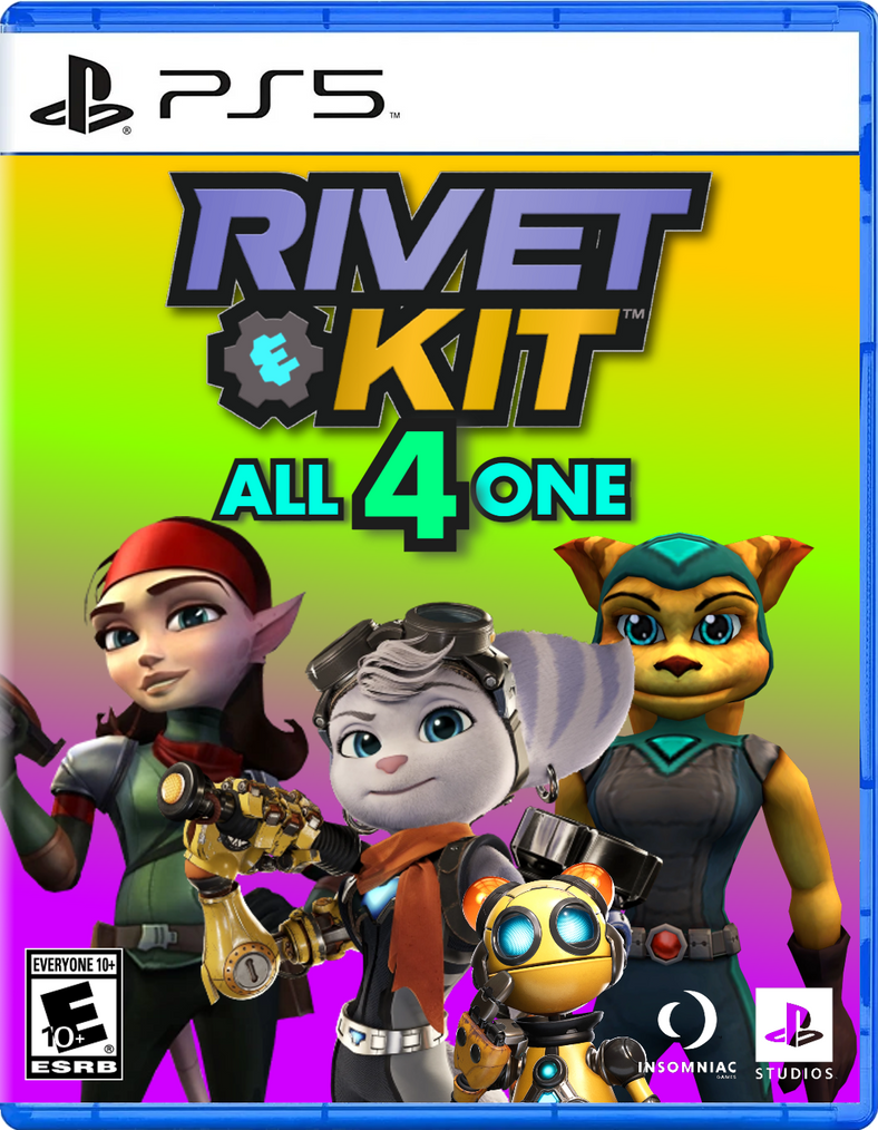 Rivet and Kit: All 4 One Game case by TheAnimationFan2007 on DeviantArt
