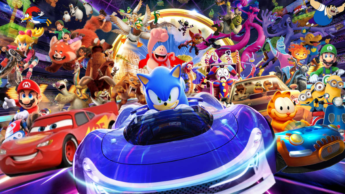 Sonic Racing Crossworlds Crossover by TheAnimationFan2007 on DeviantArt