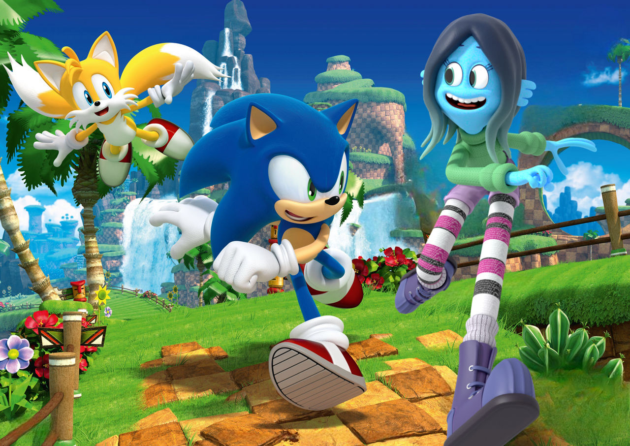 Ruby runs with Sonic and Tails by TheAnimationFan2007 on DeviantArt